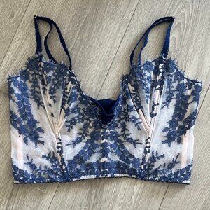 Victoria's Secret Lace Corset Bustier Top NWOT